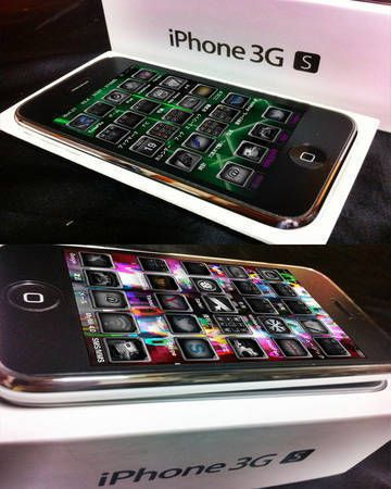 ムスビー I0shack Simフリー Iphone3gs 32gb カスタム フルチューン Iphone3gs Softbank 43 386
