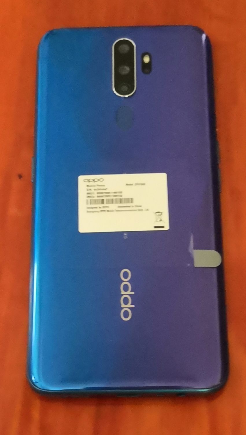 ムスビー｜OPPO A5 2020 ブルー 64GB 本体とケースのみ【OPPO A5 2020  