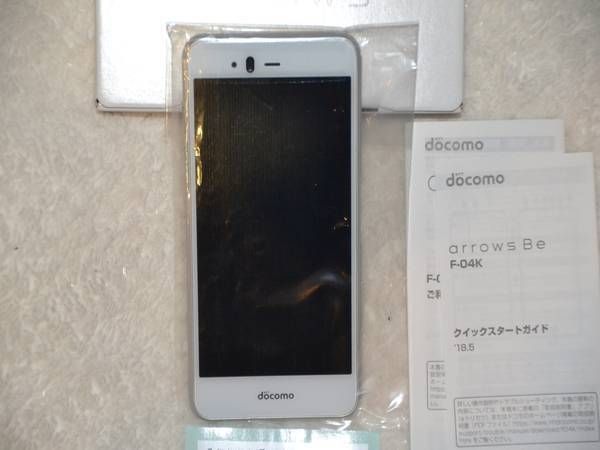 ムスビー｜【新品未使用】日本製 White arrows Be F-04K【arrows Be F  