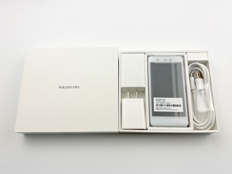 ケース付き 楽天ミニ　楽天mini Rakuten Mini ホワイト 32GB ムスビー｜Rakuten Mini 32GB ホワイト C330 楽天 ミニ ケース付き