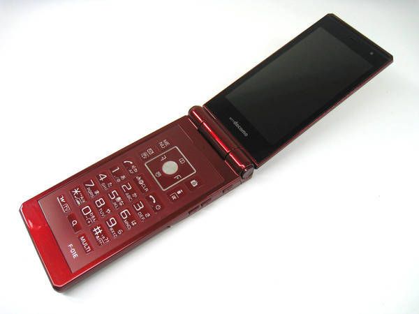 ムスビー｜docomo F-01E レッド 送料無料 ドコモ ガラケー【F-01E NTT 
