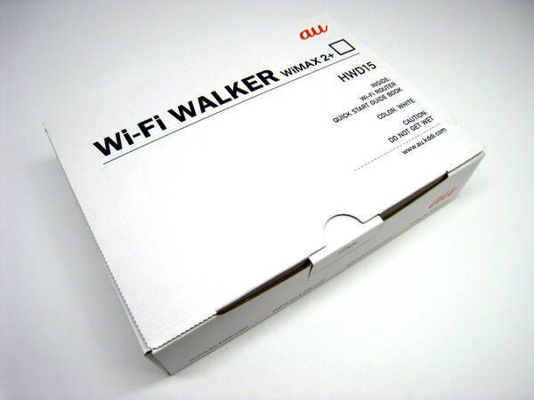 au Wi-Fi WALKER WiMAX 2+ HWD15 ۥ磻 ̵
