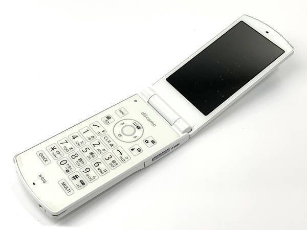 ムスビー｜docomo N-01G ホワイト 送料無料 ドコモ ガラケー【N-01G 