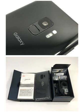 ムスビー｜au Galaxy S9 SCV38 Midnight Black SIMロック解除済 送料 