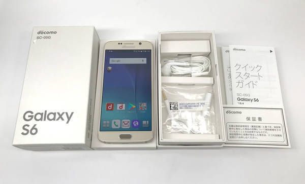 docomo Galaxy S6 SC-05G ������� ����̵�� ����饯����