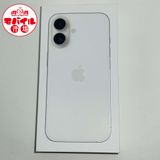モバイル市場☆SIMフリー★新品未使用☆iPhone16 128GB★ホワイト☆送料無料