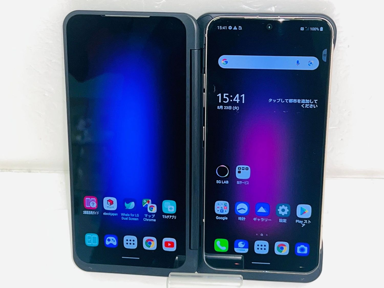 ムスビー｜モバイル市場☆SIMフリー☆美品☆SoftBank☆LG V60 ThinQ 5G  