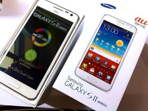 ����̤���ѡ�au GALAXY SII WiMAX ISW11SC������̵��