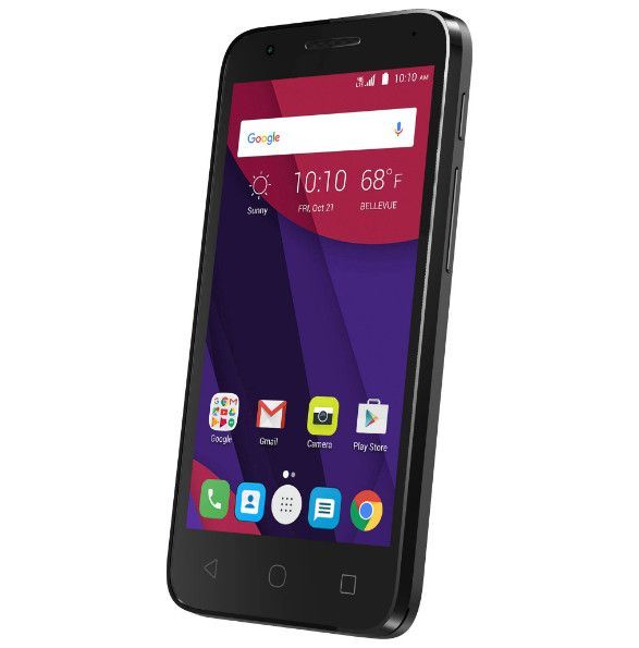 SIM�ե꡼����� ALCATEL PIXI4 5045Y �֥�å� ���ޥ����� ɸ�ॻ�åȡ�����