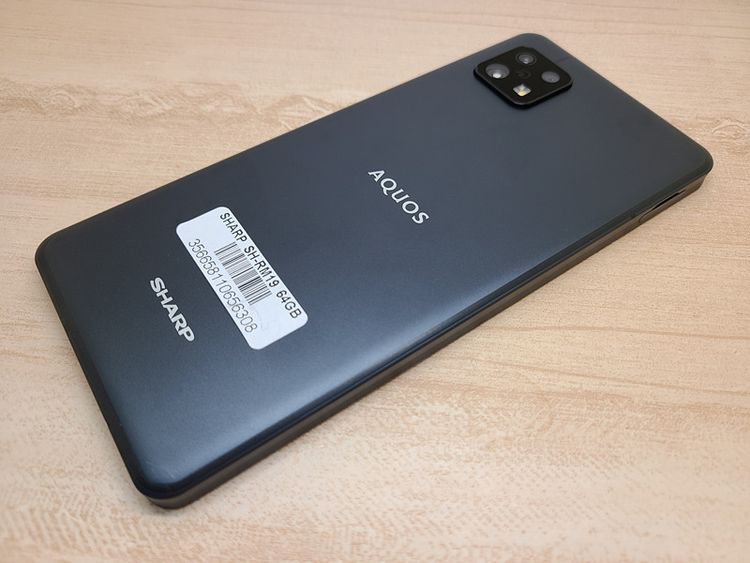 ムスビー｜SIMフリー AQUOS sense6 SH-RM19 64GB 美品 充電ケーブル付 