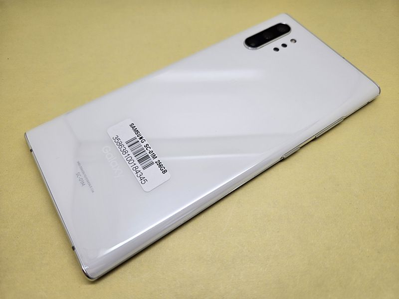 ムスビー｜SIMフリー Galaxy Note10+ SC-01M 256GB 美品 充電ケーブル 