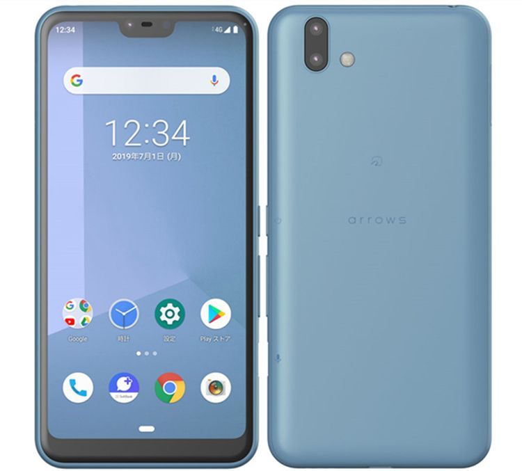 SIM�ե꡼ arrows U �֥롼 801FJ 32GB SIM���å�����Ѥ� ɸ�ॻ�åȡ�����