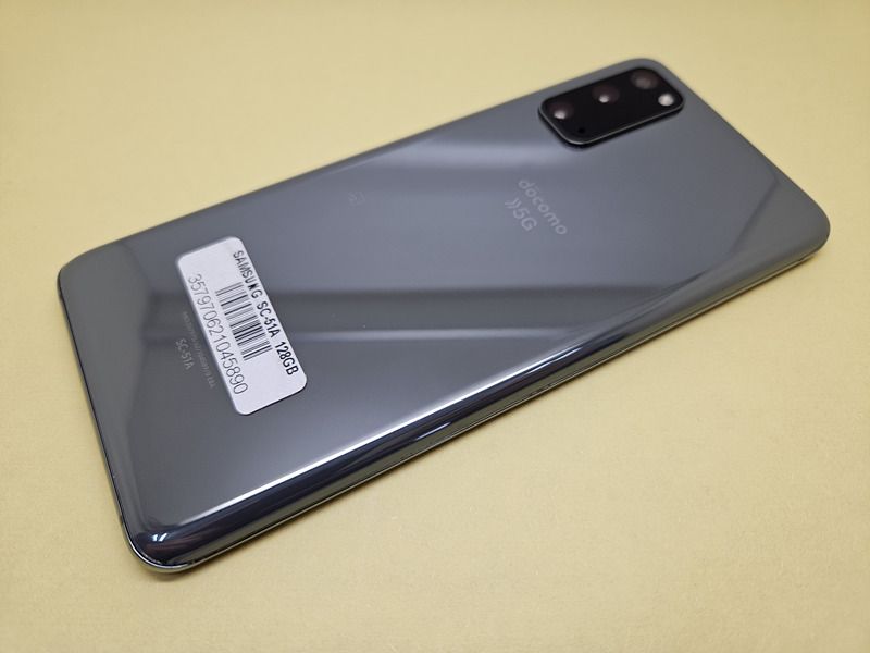 ムスビー｜SIMフリー Galaxy S20 5G SC-51A 128GB 美品 充電ケーブル付  