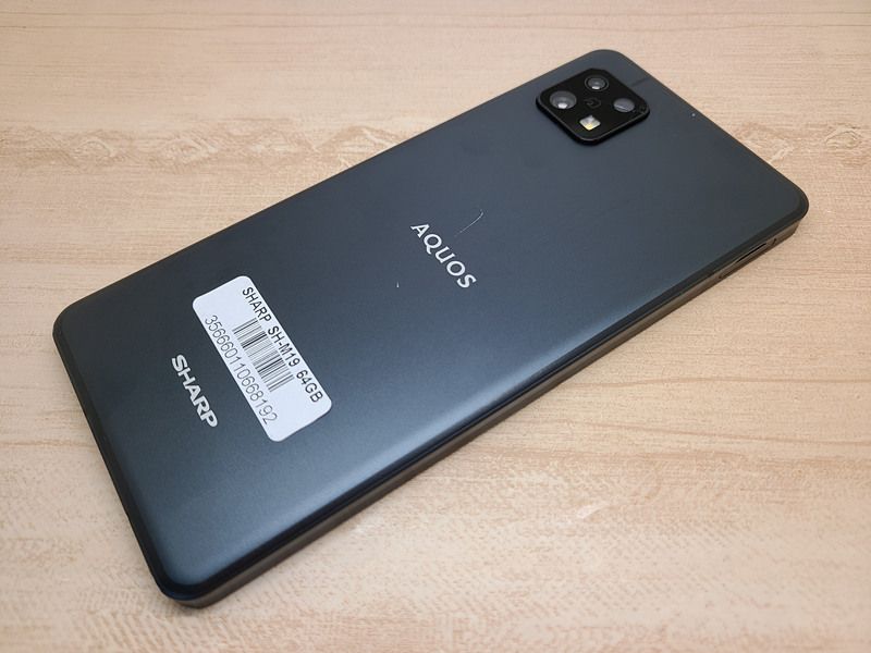 ムスビー｜SIMフリー AQUOS sense6 SH-M19 64GB 訳あり品 ケーブル付  