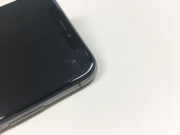 ムスビー｜大特価☆SIMフリー iPhoneX 64GB グレイ 電池80%以上 充電器 