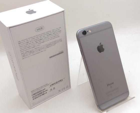 ムスビー｜【極上美品】 ◯判定 au iPhone6s 64GB グレー 極小ドット 