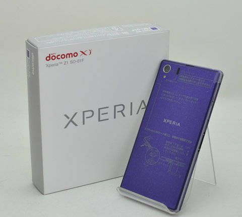 ムスビー｜【外装交換品】 Xperia Z1 SO-01F （パープル） 判定◯ 送料 