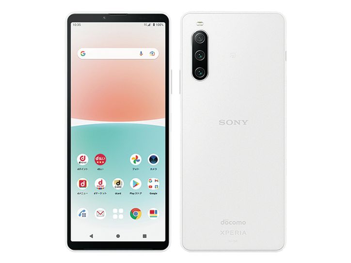 ����Х�����֡�����Ʊ�͡�SONY Xperia 10 IV SO-52C �ۥ磻�� docomo