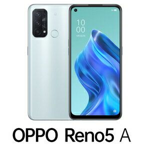 ムスビー｜☆モバイル一番☆新品未開封☆OPPO RENO5 A アイスブルー 