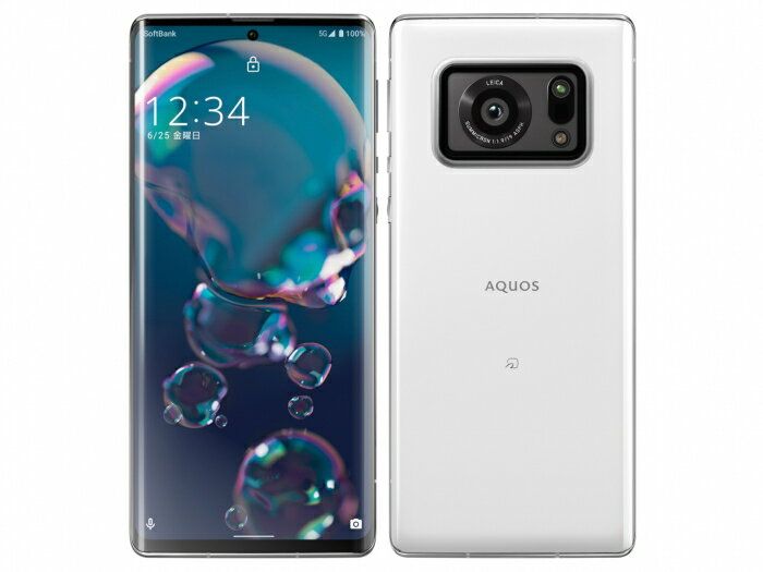 ムスビー｜☆モバイル一番☆新品同様☆AQUOS R6 ホワイト A101SH 新品 