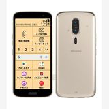 ★モバイル一番★Aランク★らくらくスマートフォン F-53E ゴールド