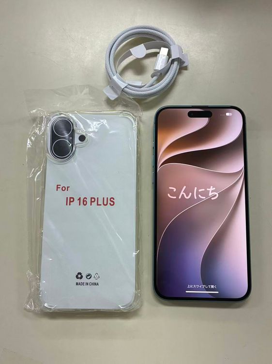 ����Х�����֡��ۤܿ��ʡ�iPhone 16 Plus 128GB �ƥ����� �Хåƥ꡼100