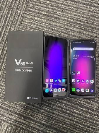 ムスビー｜モバイル一番☆新品同様 simフリーLG V60 ThinQ 5G Dual 