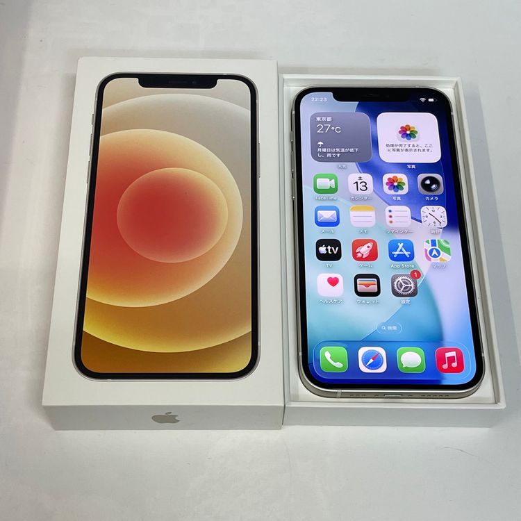 ��������С�iPhone12 128GB ���� ��Ƚ�� �ۥ磻�� ����̵����