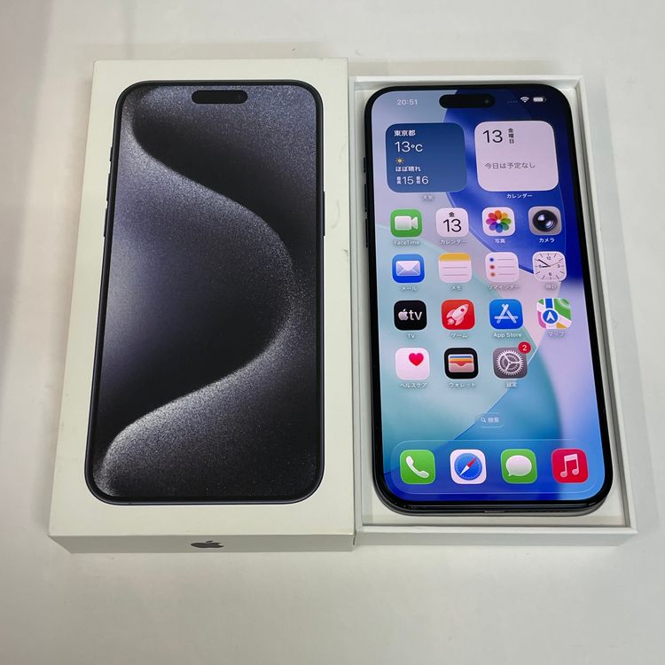 ��������С� iPhone15Pro Max 256GB ���� ��Ƚ�� �֥롼�����˥��� ����̵����