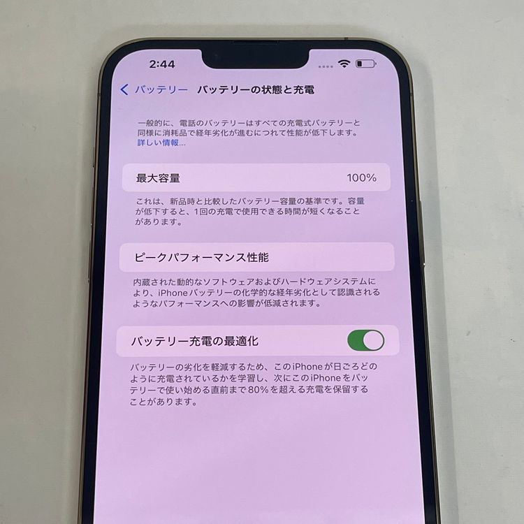 ��������С�����100% iPhone13Pro Max 256GB ���� ��Ƚ�� ������� �ò�