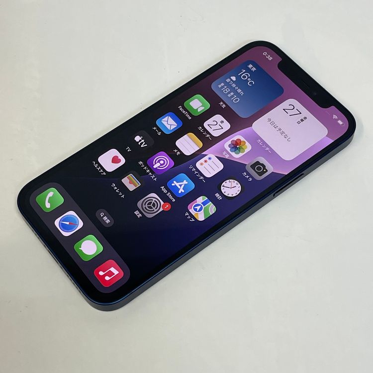 ��������С�iPhone12 64GB ���� ��Ƚ�� �֥롼 �ò� ����̵����