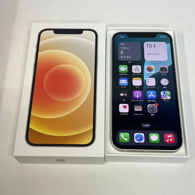 ������86%�� iPhone12 64GB ���� ��Ƚ�� �ۥ磻�� ����̵����