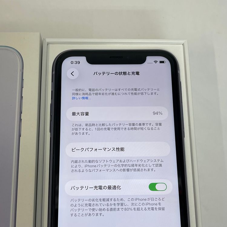 ��������С�����94�� iPhone11 64GB ���� ��Ƚ�� �ѡ��ץ� ����̵����