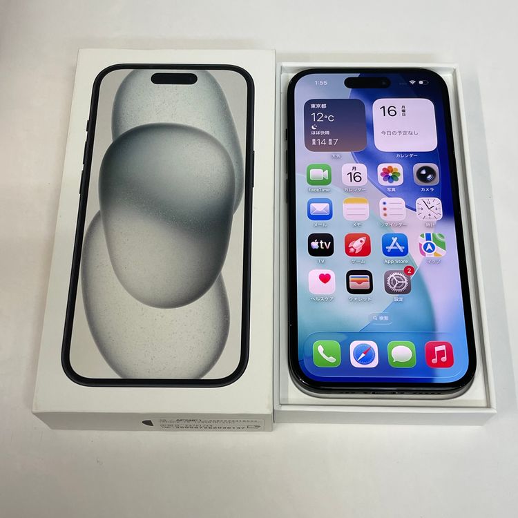 ������83%�� iPhone15 128GB ���� ��Ƚ�� �֥�å� ����̵����