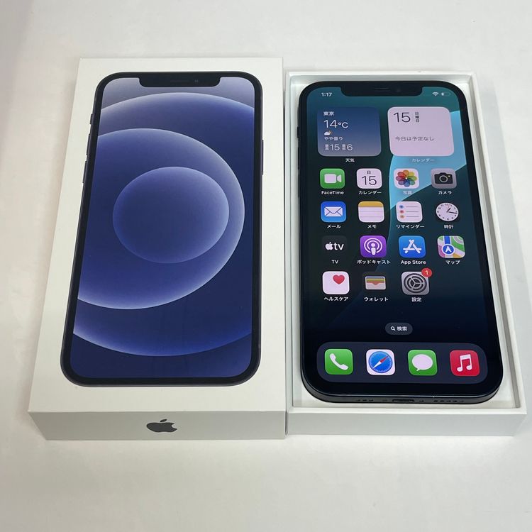 ��������С�iPhone12 64GB ���� ��Ƚ�� �֥�å� �ò� ����̵����