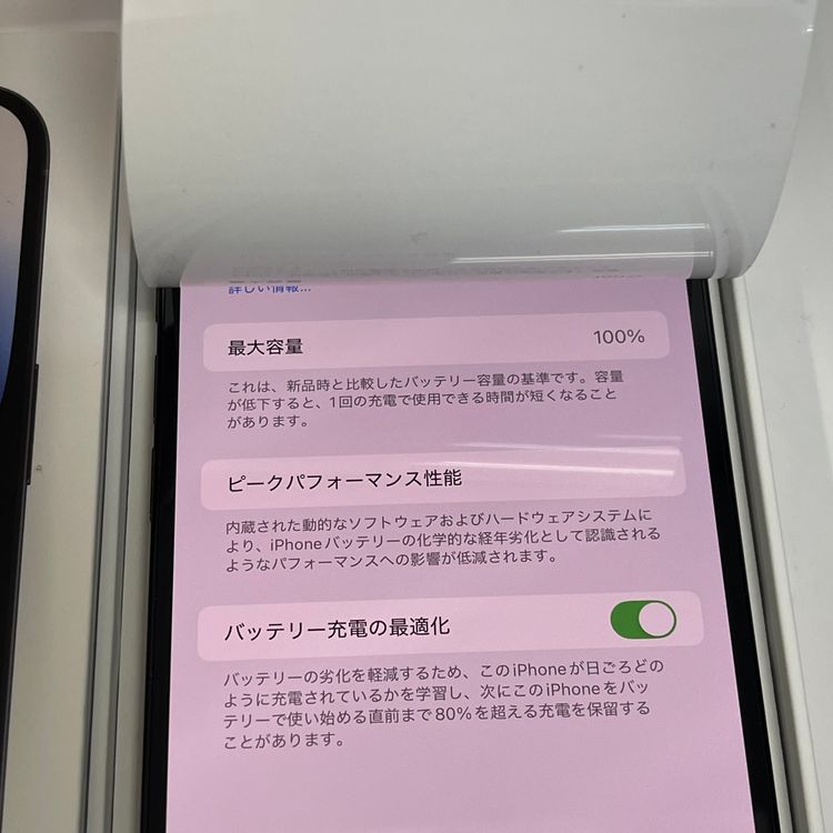 ��������С�����100% iPhone14Pro Max 256GB ����Ʊ�� �֥�å� �ò�
