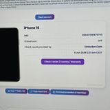 ��������С�iPhone 16 128GB ��Ƚ�� ���å����ɥ������ �֥�å� �ò� ����̵����