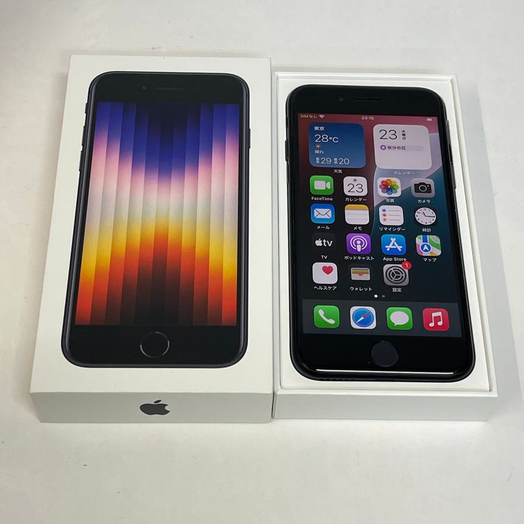 ������91%�� iPhone SE(�裳����) 128GB ���� ��Ƚ�� �ߥåɥʥ��� ����̵����