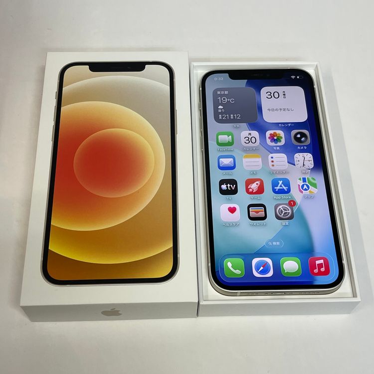 ��������С�iPhone12 128GB ���� ��Ƚ�� �ۥ磻�� �ò� ����̵����