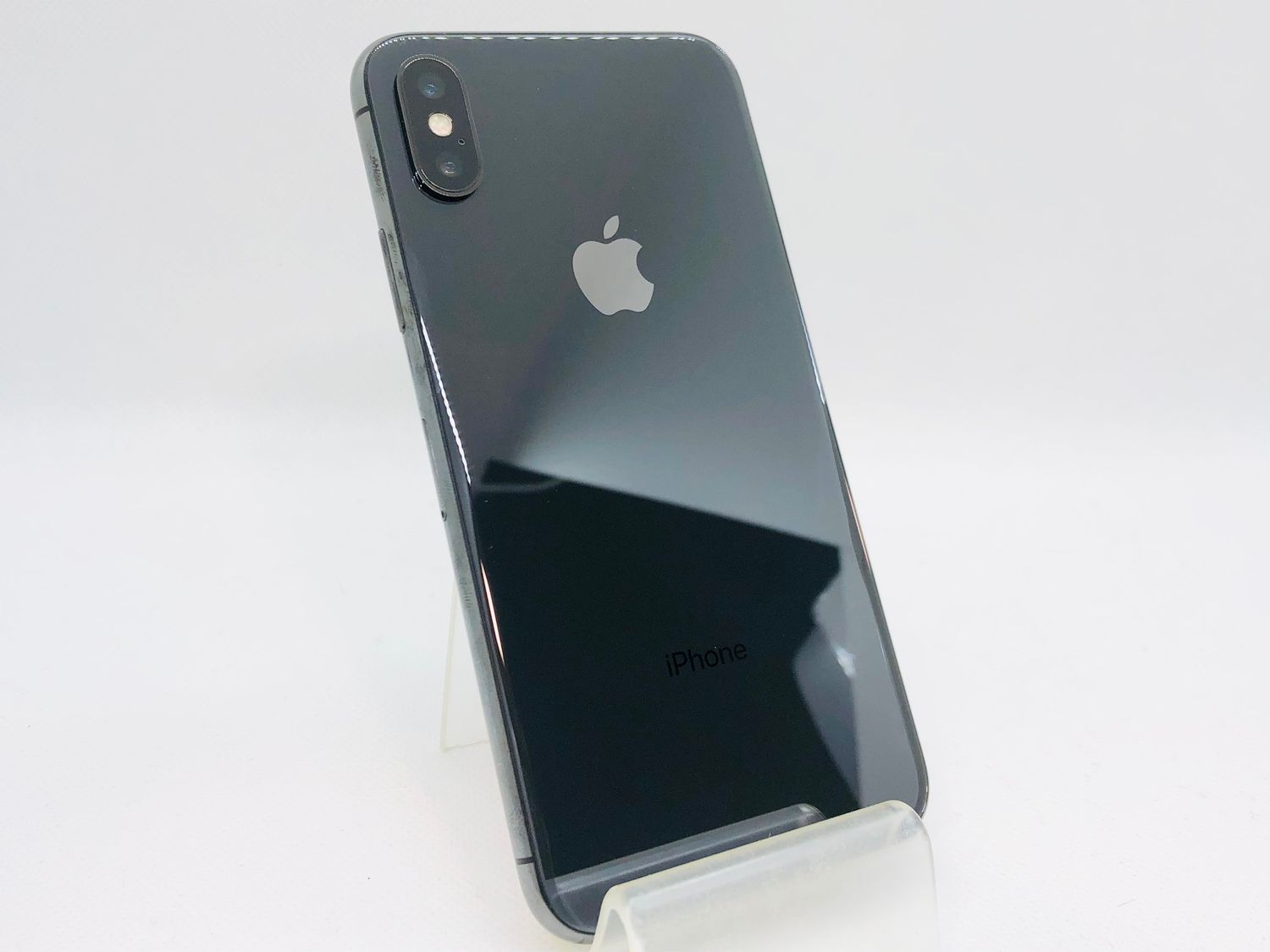 ムスビー｜B/t100% 304013U【美品】iPhoneX 256GB(スペースグレー)SIM  