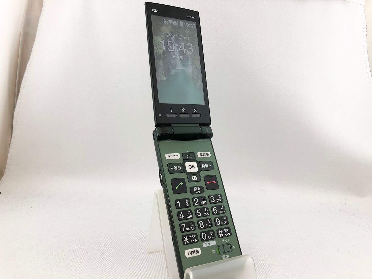 ムスビー｜SIMロック解除済！1111012D【超美品】KYF36/かんたん 