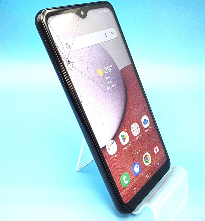 SIM�ե꡼! 6051012D�ڥ�����ʡ�Galaxy A23/SCG18(�֥�å�)