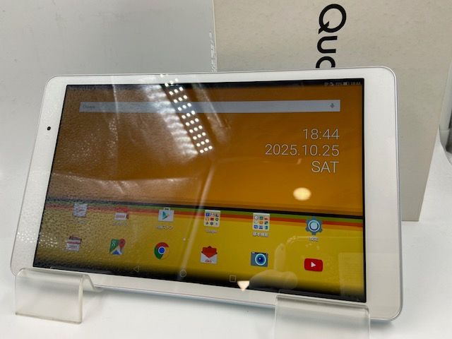 SIMロック解除済 5102014K【新品同様】Qua tab 02/HWT31(エアリーブルー)