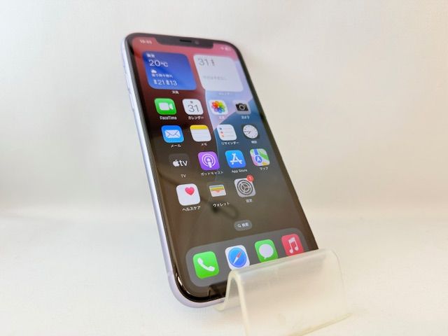訳あり特価!5101025D【超美品】iPhone11 64GB(パープル)SIMフリー版