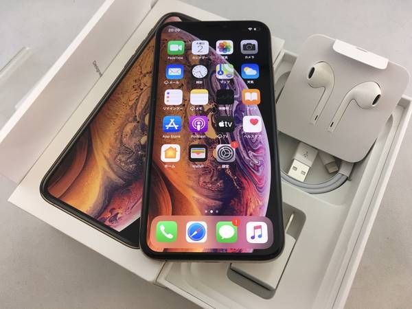 ムスビー｜0011003D【優良美品】apple版iPhoneXS 256GB(ゴールド)SIM 