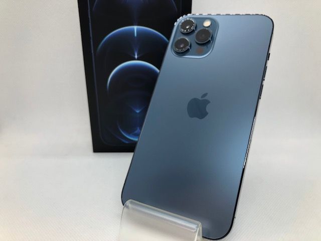 Apple iPhone12ProMax 128GB パシフィックブルー美品 