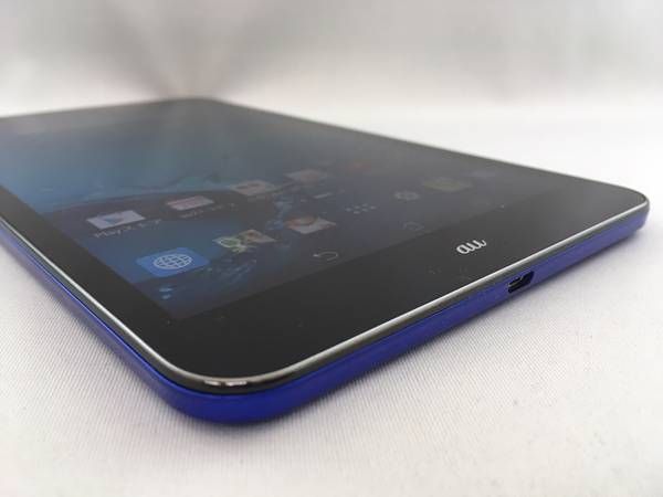 ムスビー｜8061016D【超美品】MeMo Pad8/AST21(メタリックブルー)au 