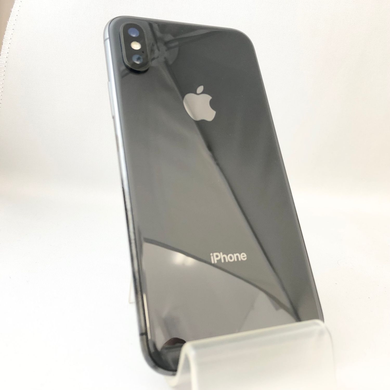 ムスビー｜B/t94% 2101016D【超美品】iPhoneX 256GB(スペースグレー 