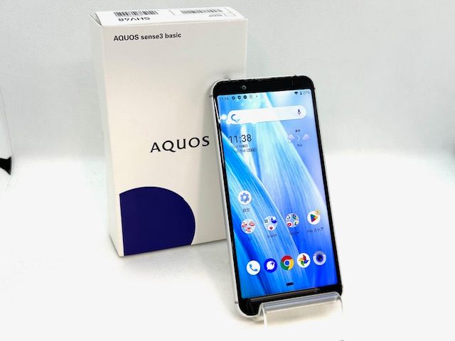 ムスビー｜SIMフリー!!312036U【未使用品】 AQUOS sense3 basic 