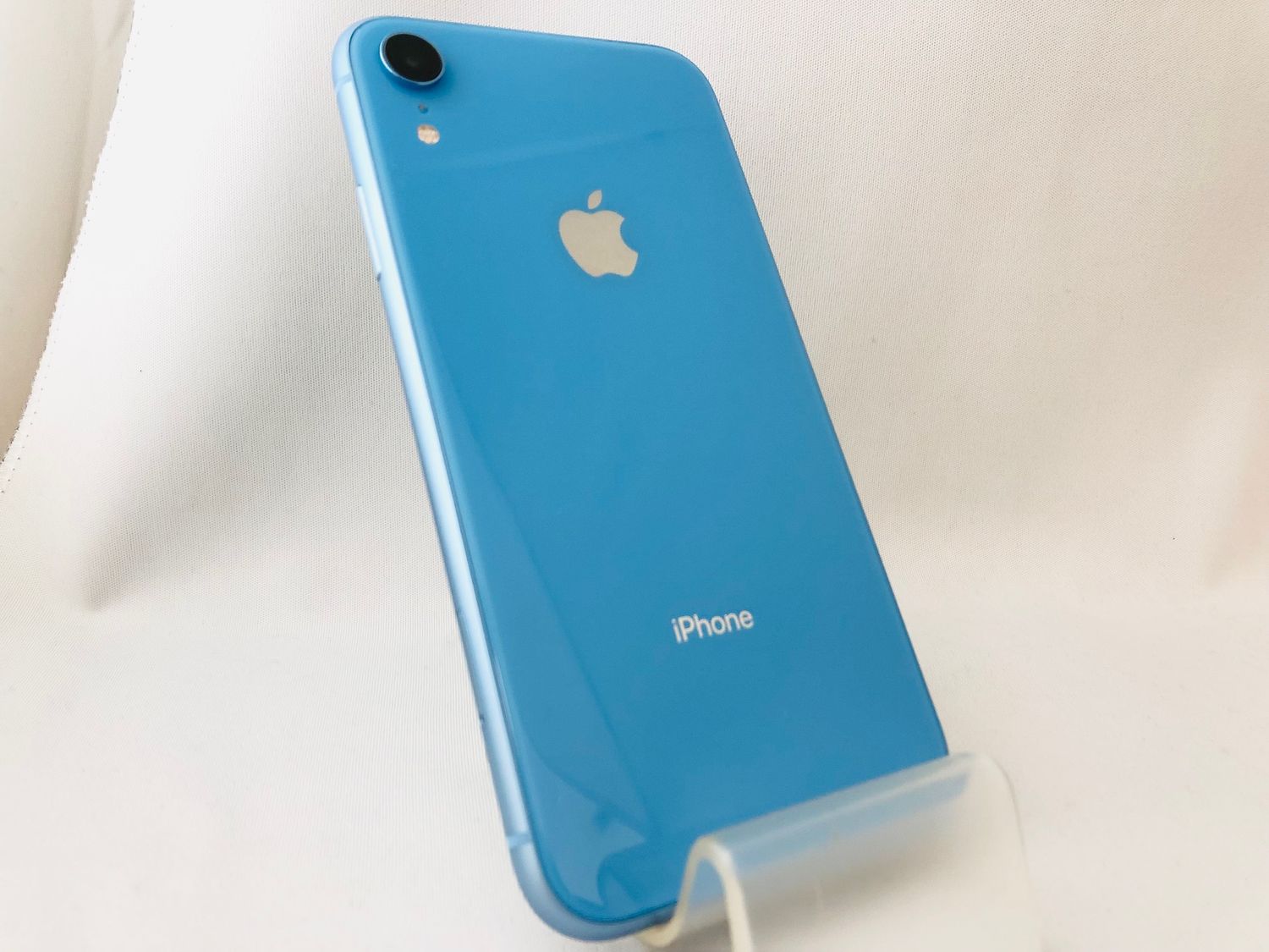 ムスビー｜B/t100% 3111006D【新品同様】iPhoneXR 64GB(ブルー)SIM 